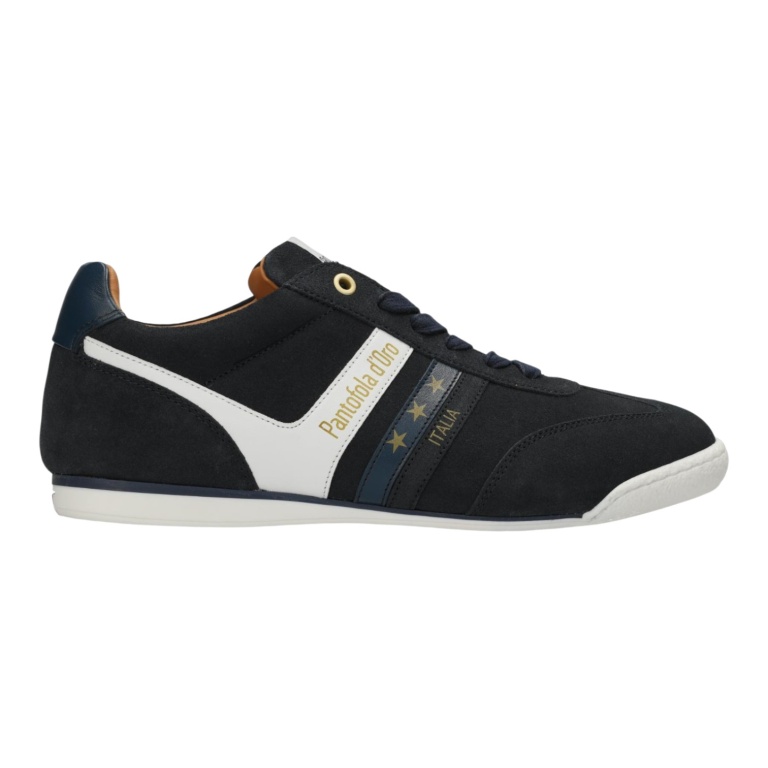 Pantofola d´Oro Sneaker Vasto Suede Low 2026 navyblau/weiss Herren
